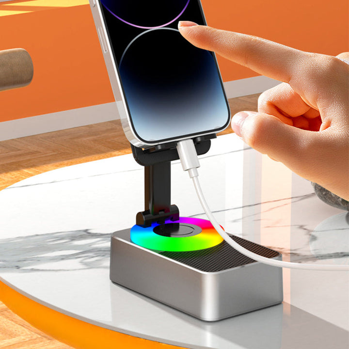 Lisslune | Phone stand with Bluetooth audio speaker