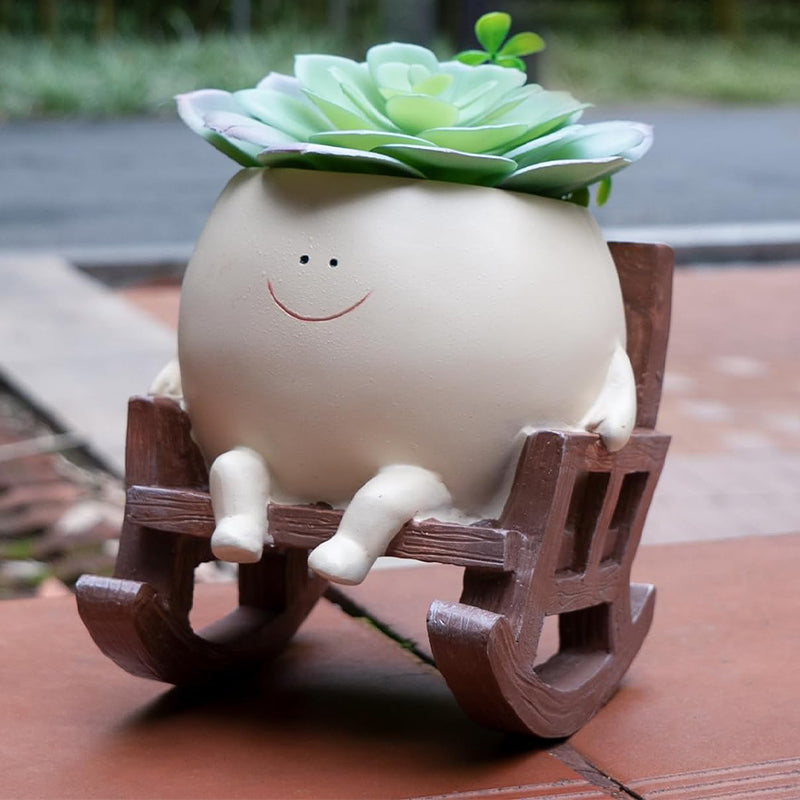 Lisslune | Smiley Face Plant Pot
