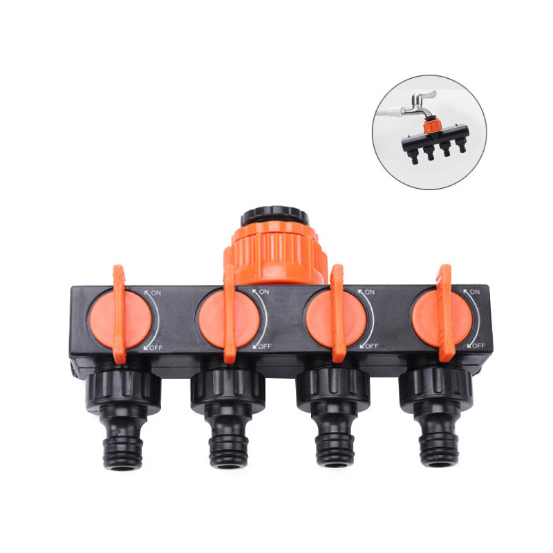 Lisslune | Four-way valve actuator for outdoor use with switch