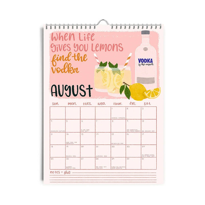 Lisslune | HERE WE GO AGAIN DAMN IT 2025 CALENDAR