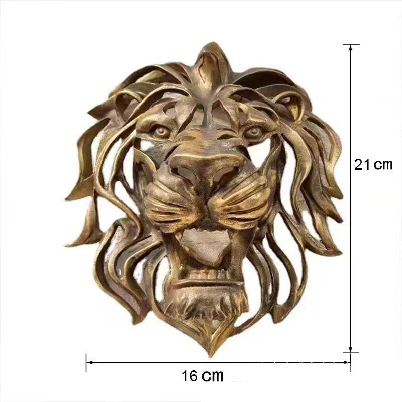 Lisslune | Lion Head Wall Art