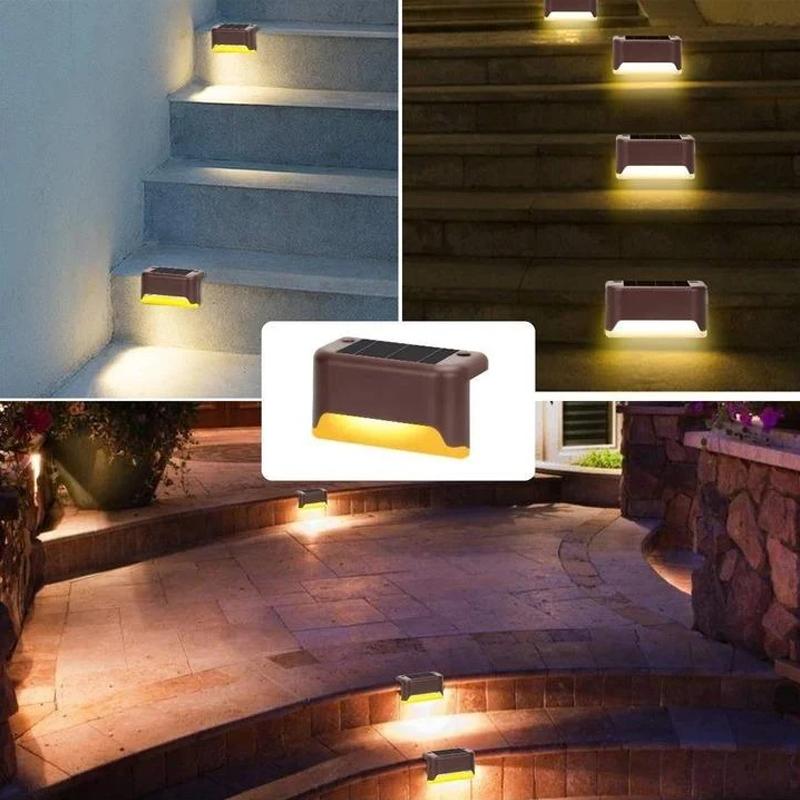 Lisslune | Waterproof Outdoor Solar Deck Lights