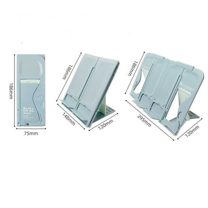 Lisslune | Foldable Solid Color Portable Desktop Reading Stand