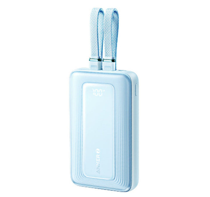 Lisslune | 2024 New Fast-Charging Power Bank, 20,000mAh High Capacity with Built-In Cable