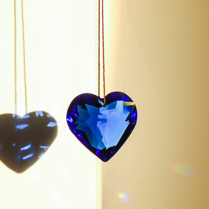 Lisslune | Hanging Heart Sun Catcher Prism Crafts
