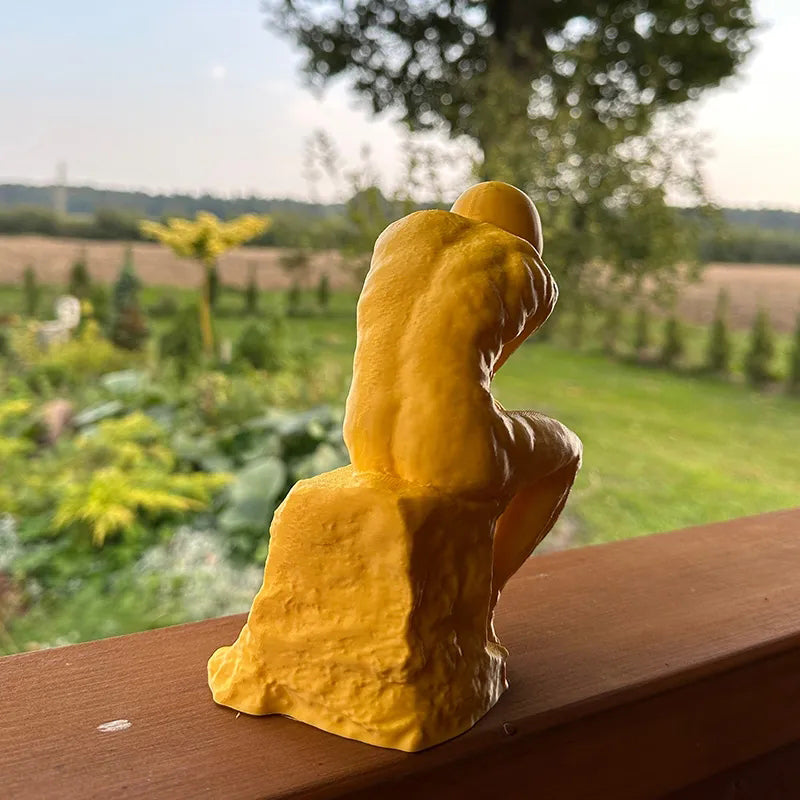 Lisslune | New funny thinker middle-finger duck