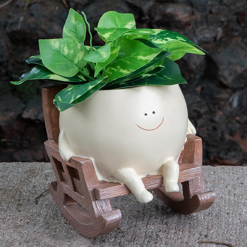 Lisslune | Smiley Face Plant Pot