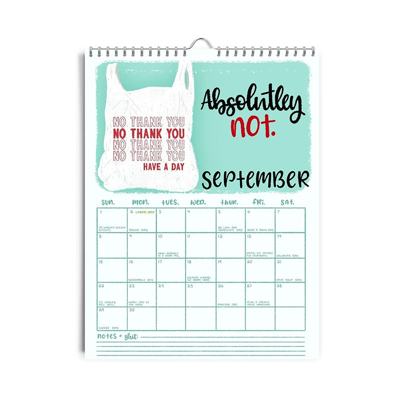 Lisslune | HERE WE GO AGAIN DAMN IT 2025 CALENDAR