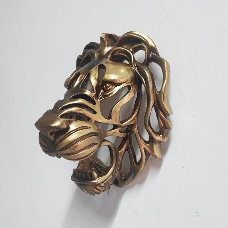 Lisslune | Lion Head Wall Art