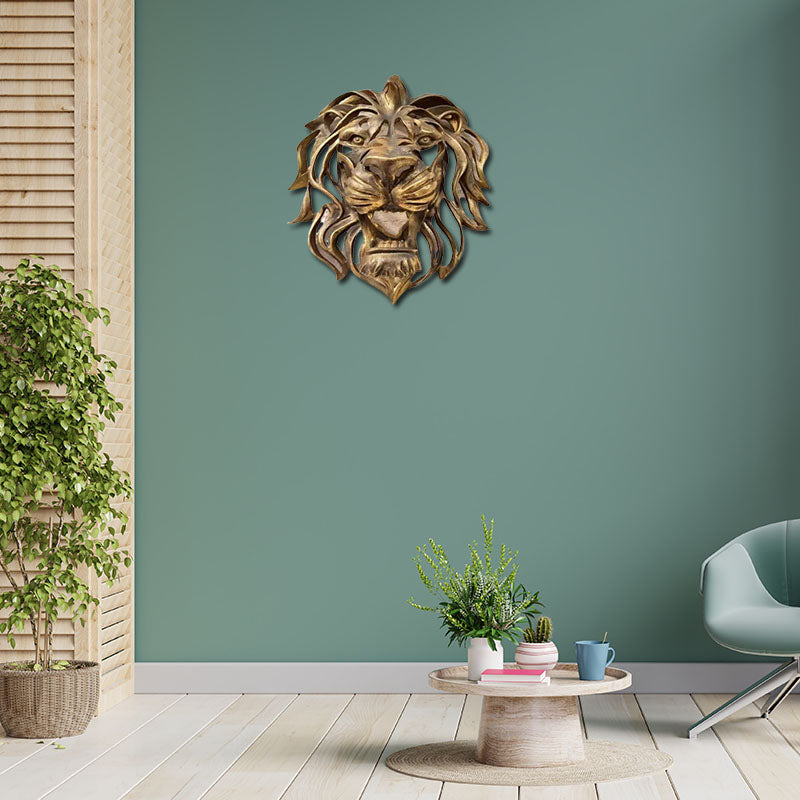Lisslune | Lion Head Wall Art