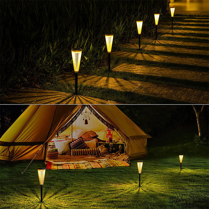 Lisslune | Solar light umbrella garden decorative landscape light (2 pieces)