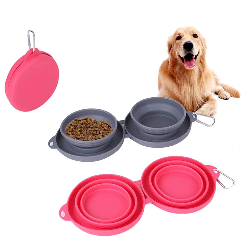 Lisslune | Pawfun Travel Dog Dinner Set