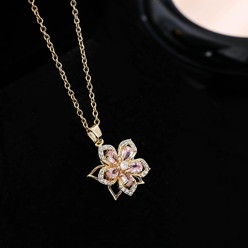 Lisslune | Rotating Bauhinia Necklace