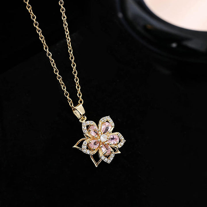 Lisslune | Rotating Bauhinia Necklace