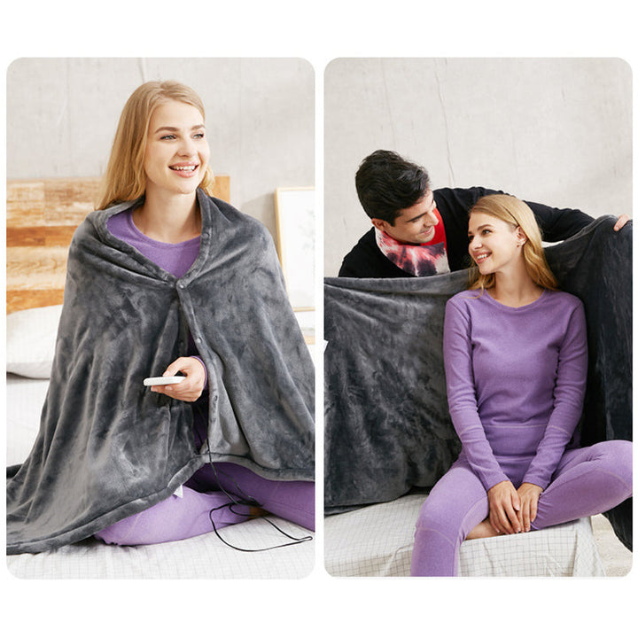 Lisslune | USB Heating Warm Shoulders - Electric Heating Plush Blanket