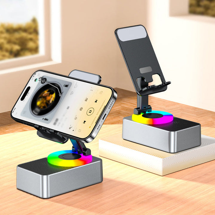 Lisslune | Phone stand with Bluetooth audio speaker