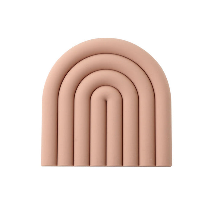 Lisslune | Rainbow Silicone Table Mat Coaster