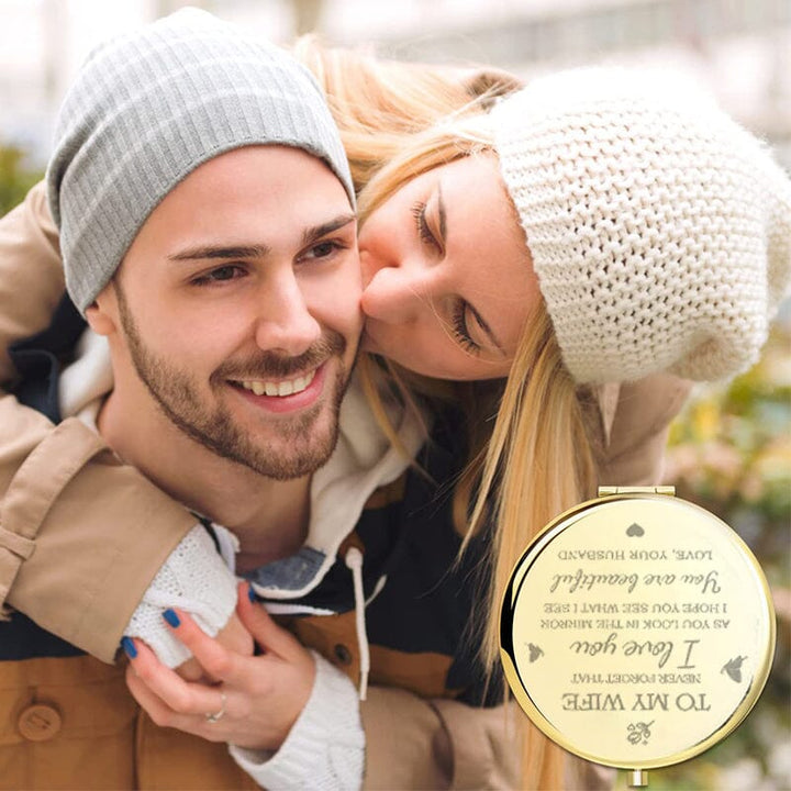 Lisslune | I love you compact mirror
