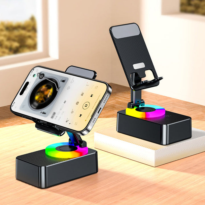 Lisslune | Phone stand with Bluetooth audio speaker