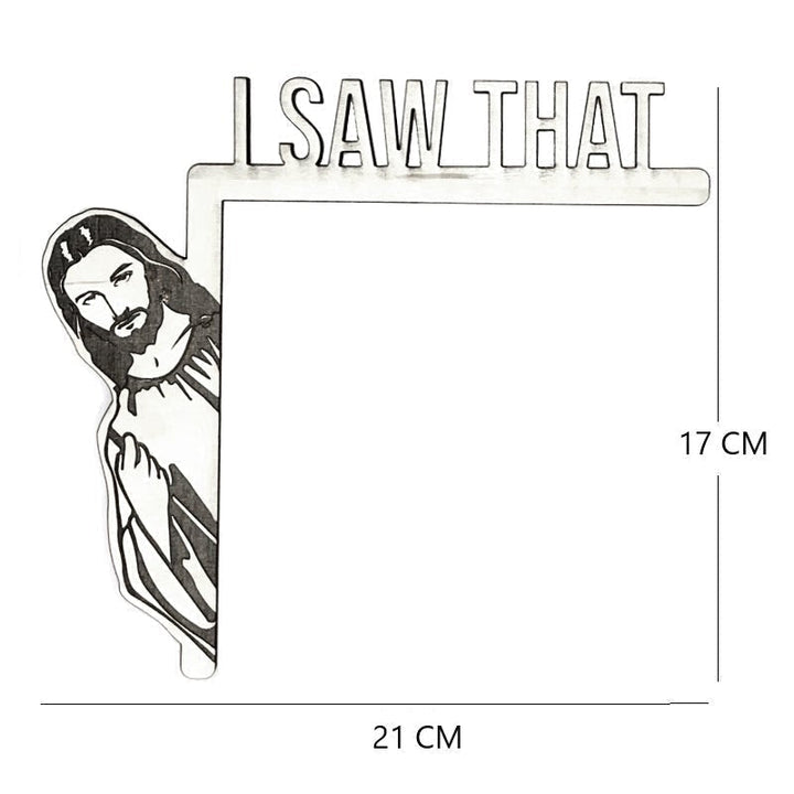 Lisslune | Funny Jesus Door Frame Decoration