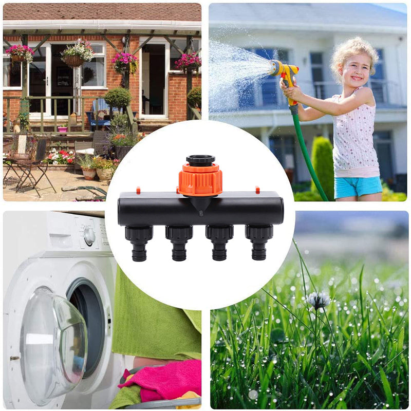 Lisslune | Four-way valve actuator for outdoor use with switch
