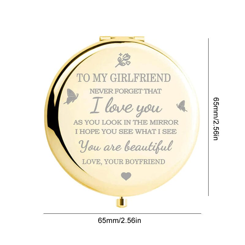Lisslune | I love you compact mirror
