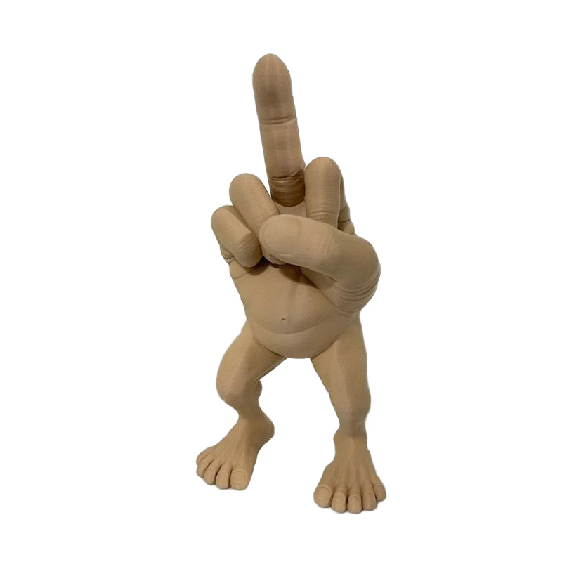 Lisslune | Middle Finger Figure with Legs