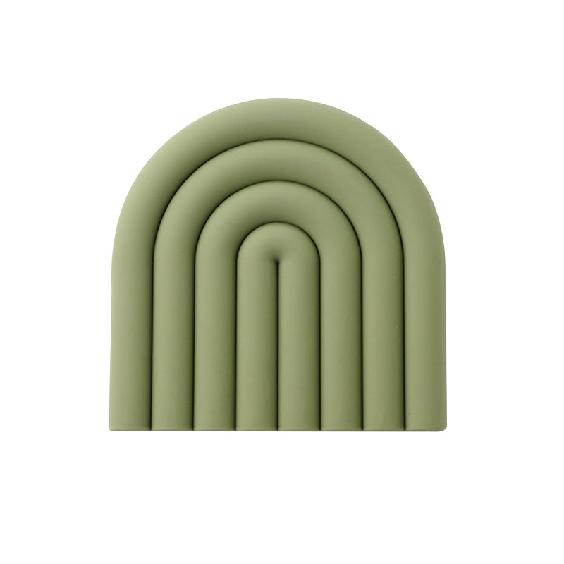 Lisslune | Rainbow Silicone Table Mat Coaster