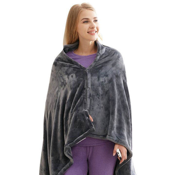 Lisslune | USB Heating Warm Shoulders - Electric Heating Plush Blanket