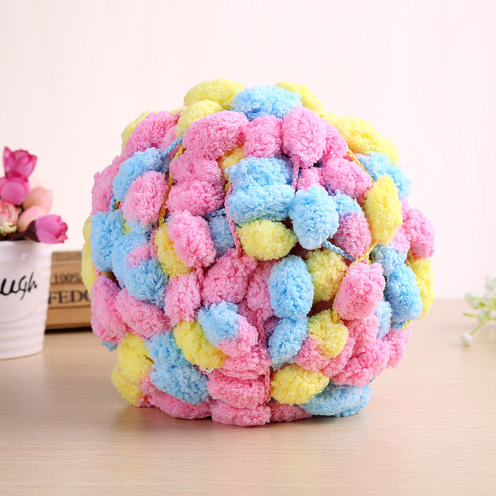 Lisslune | Winter DIY braided coarse bead yarn