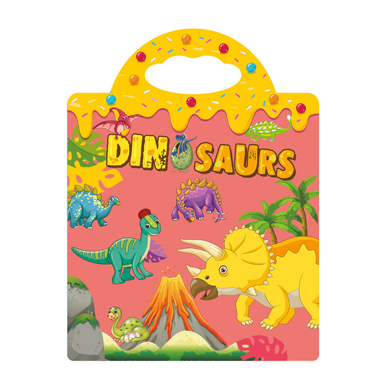 Lisslune | Waterproof Eco-Friendly Educational Sticker Book for Kids