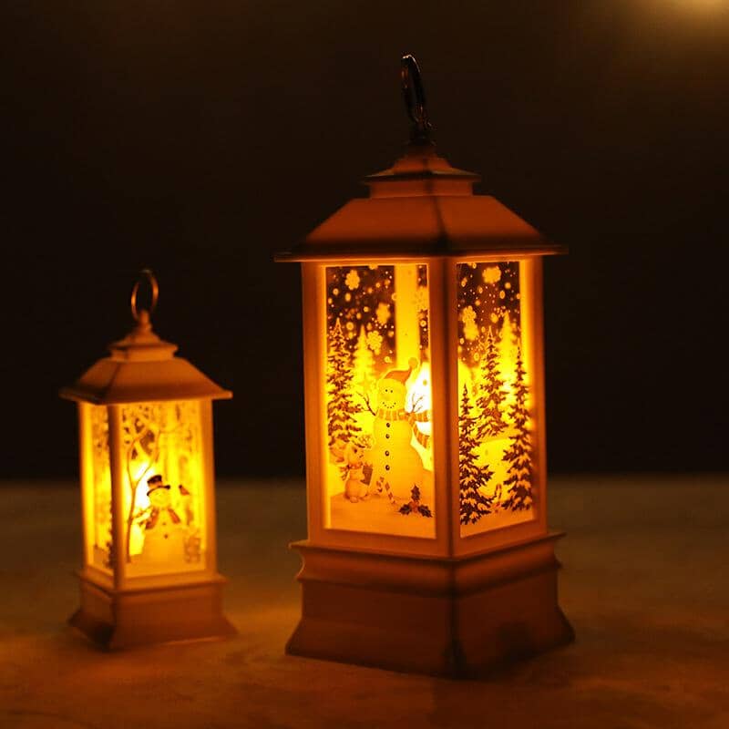 Lisslune | LED illuminated rotating Christmas lantern