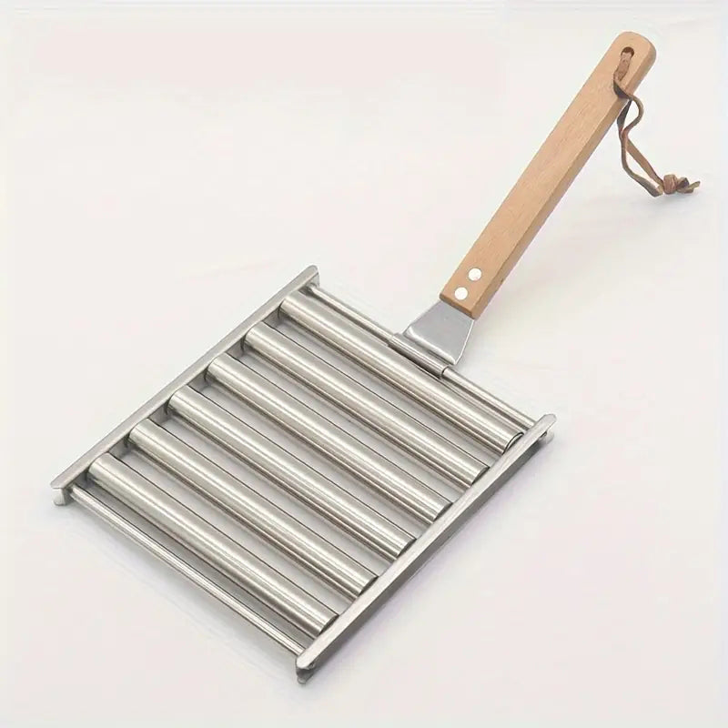 Lisslune | Hotdog Roller Sausage Bun Stand made of Stainless Steel