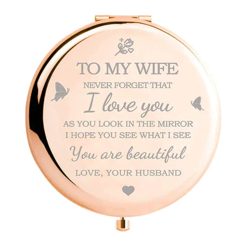 Lisslune | I love you compact mirror