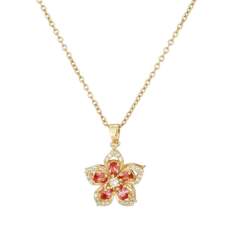 Lisslune | Rotating Bauhinia Necklace