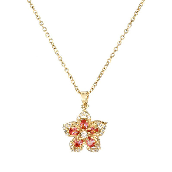 Lisslune | Rotating Bauhinia Necklace
