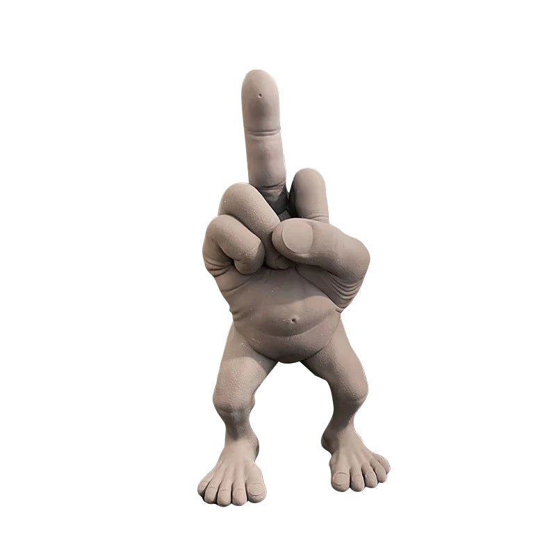 Lisslune | Middle Finger Figure with Legs