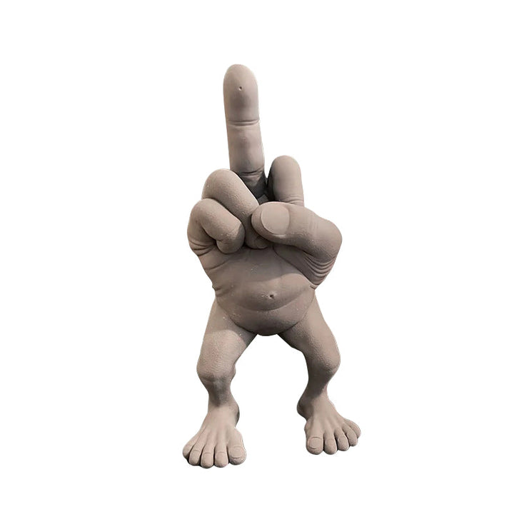 Lisslune | Middle Finger Figure with Legs