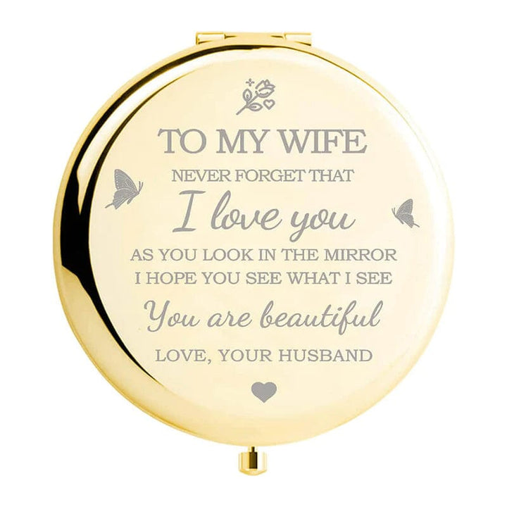 Lisslune | I love you compact mirror
