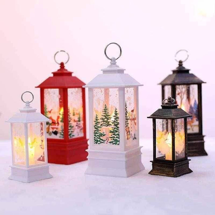 Lisslune | LED illuminated rotating Christmas lantern