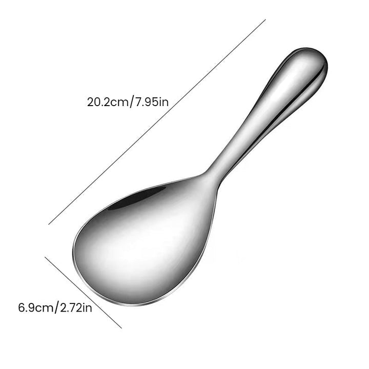Lisslune | Thickened Stainless Steel Non-Stick Rice Spoon