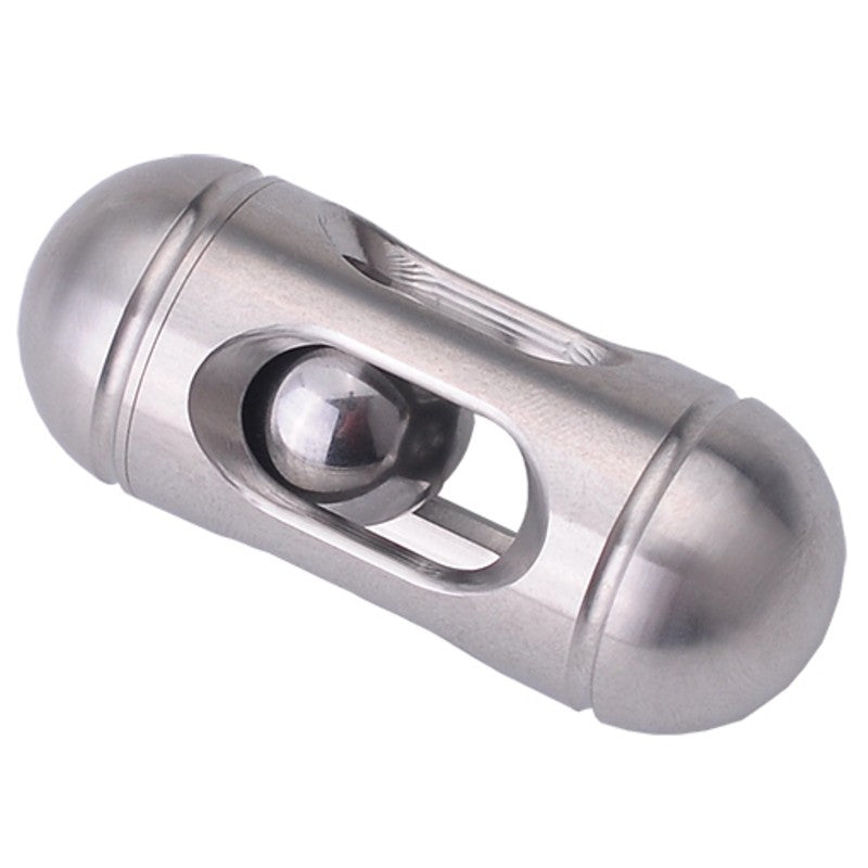 Lisslune | Anti Stress Mini Cylindrical Fidget Toy, with Pocket Size & Stainless Steel Material, for Everyday Carrying