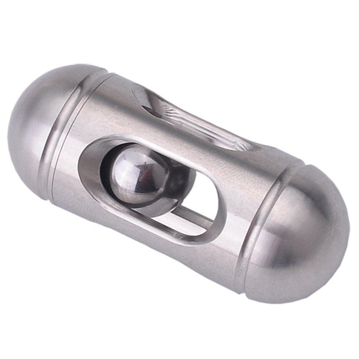 Lisslune | Anti Stress Mini Cylindrical Fidget Toy, with Pocket Size & Stainless Steel Material, for Everyday Carrying