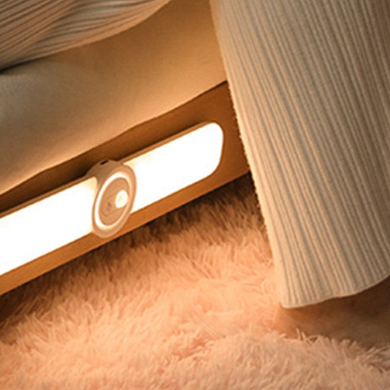 Lisslune | Mini Wireless Rechargeable Night Light with Motion Sensor, for Closet, Bedside, Bathroom, Stairs