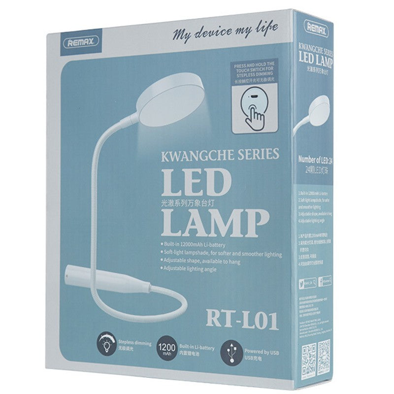 Lisslune | Flexible LED Desk Lamp, Powered
