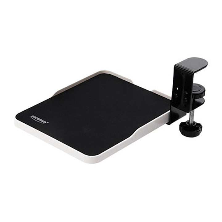Lisslune | Multi-functional Mouse Tray, with Adjustable Height and Angle, Ergonomic Design & Gadget Storage Function, for Home & Office