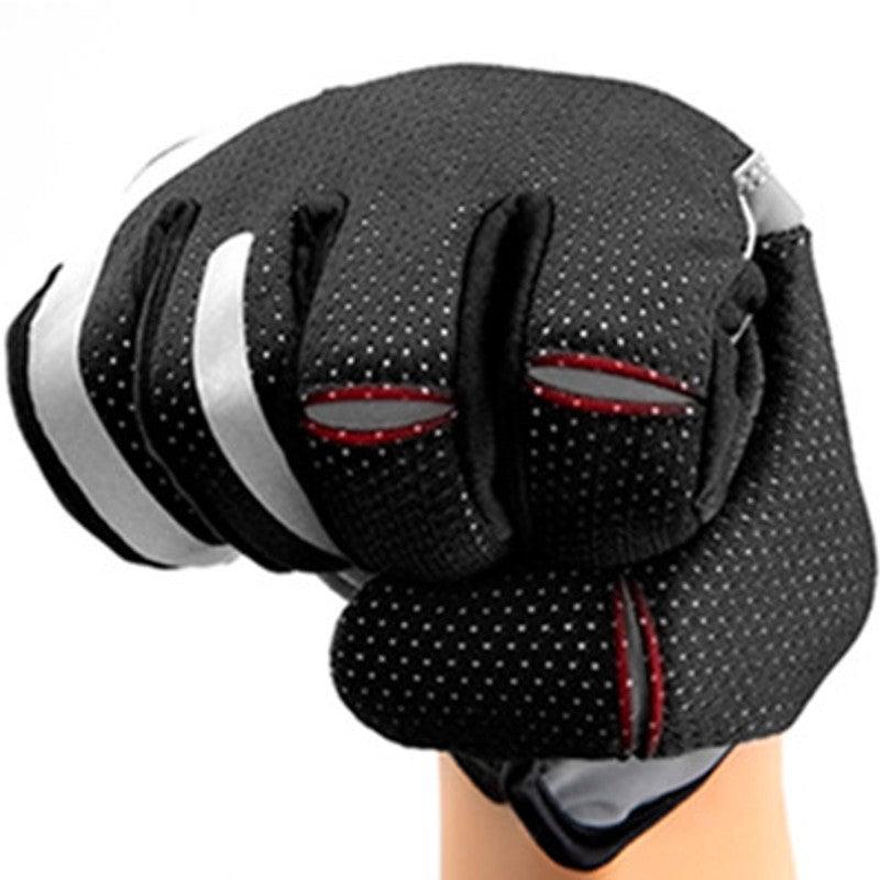 Lisslune | Electric Thermal Heated Gloves, with Touchscreen-compatible Fingertips & Reflecting Strip, for Climbing, Hiking, Cycling & More