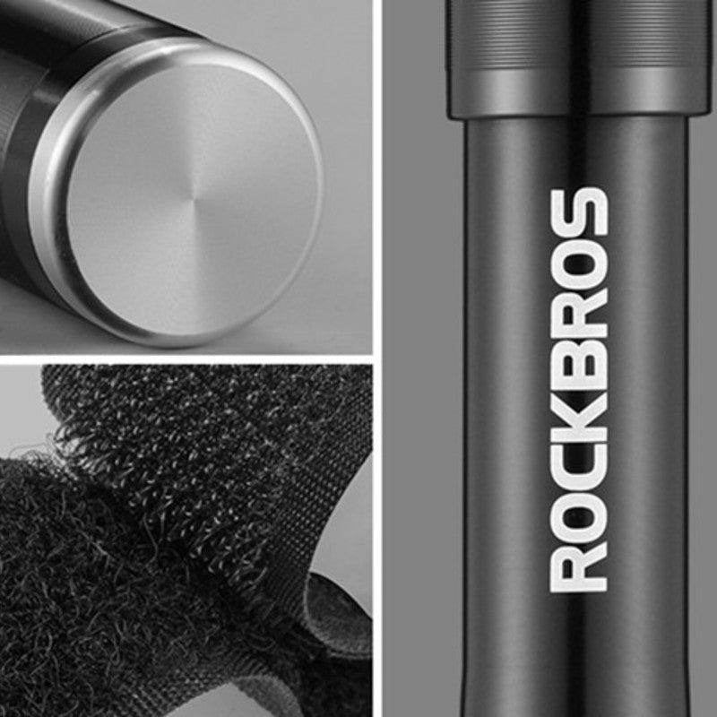 Lisslune | Mini Portable Bike Pump, Fits Presta and Schrader valves, for Road, Mountain, and BMX Bikes