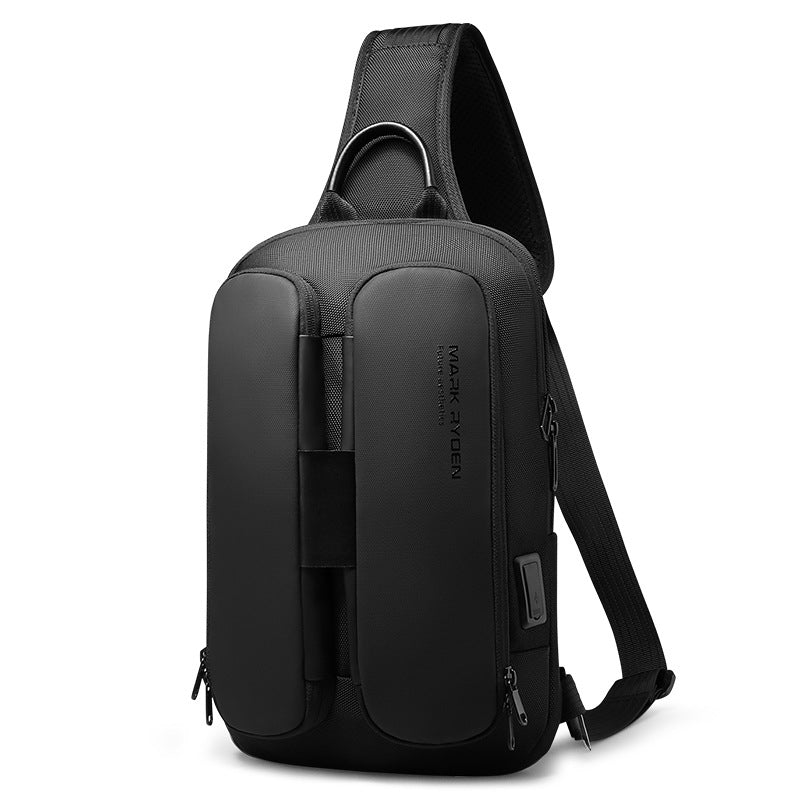 Lisslune | Portable Cool Sling Bag, with Large Capacity, Waterproof Material & Anti-theft Pockets, for Travel, Work & More