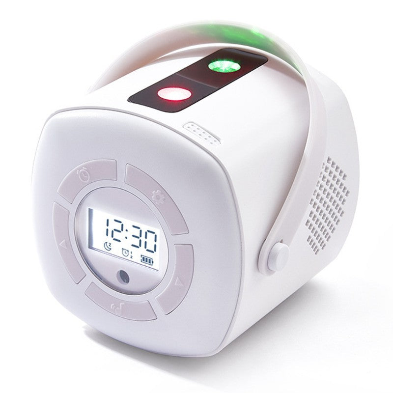 Lisslune | 2-in-1 Star Galaxy Projector with Alarm Clock, for Home/Car Planetarium